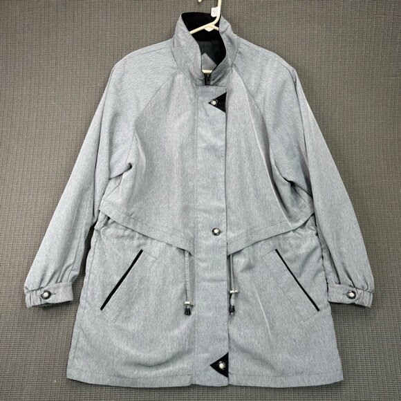 P.A. Originals Womens Size Large Lightweight Gray Jacket - Picture 1 of 12